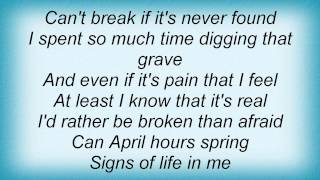 Lifehouse - Signs Of Life Lyrics