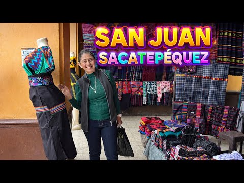 Así es San Juan Sacatepéquez Guatemala 🇬🇹 | Parque Central, Mercado, Iglesia y Más