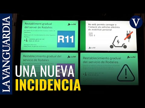 Dues caigudes del Centre de Control d'Adif causen nous retards a Rodalies