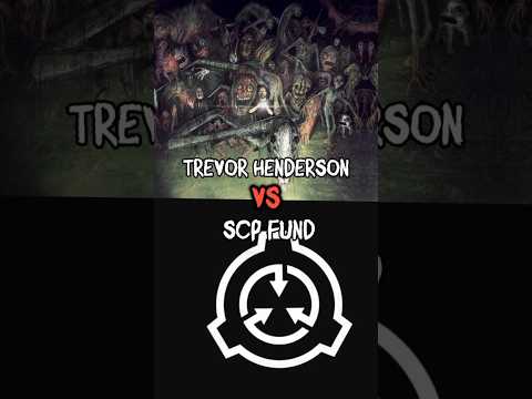 Trevor Henderson vs Scp #shorts #trevorhenderson #scp
