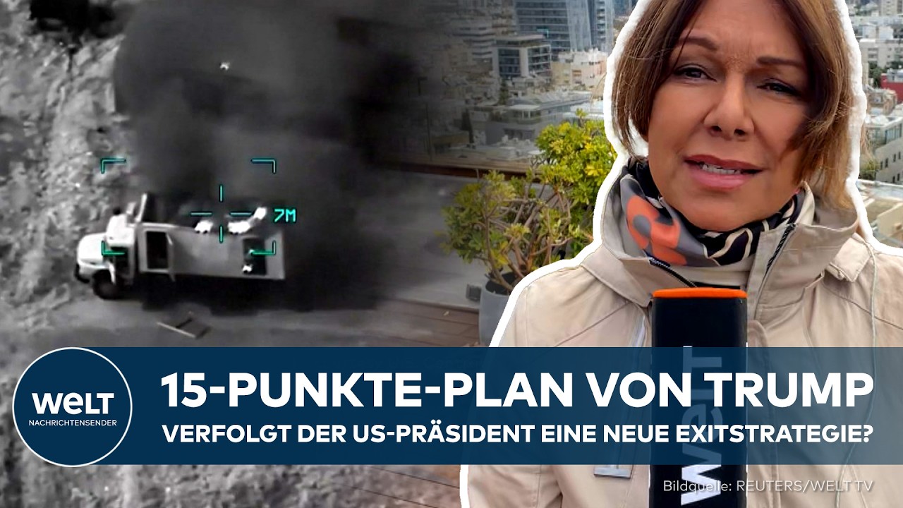 TEL AVIV: Präsident Donald Trumps 15-Punkte-Plan für den Iran – Steht ein echter Ausstieg bevor?