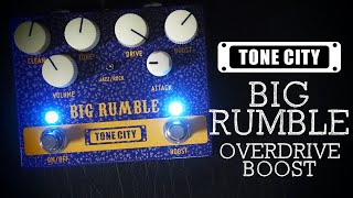 Video thumbnail for Tone City Big Rumble Overdrive Boost by Pedal of the Day