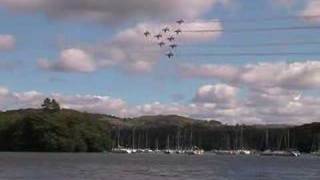 preview picture of video 'Red Arrows over Windermere'