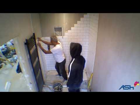 Part 2 of a loft conversion completed in South West London, installation of en-suite