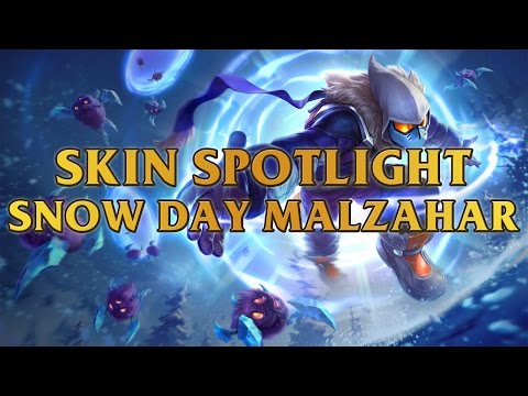 Snow Day Malzahar Skin Spotlight