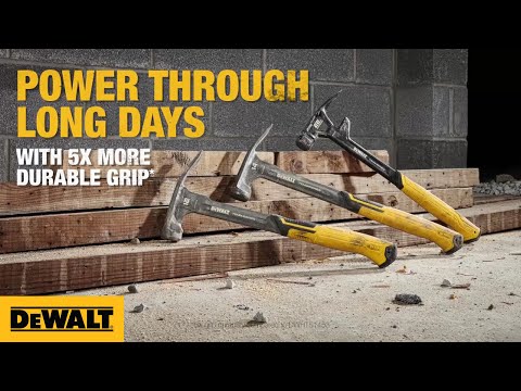 Power Through Long Days with DEWALT® TOUGHSERIESTM Hammers