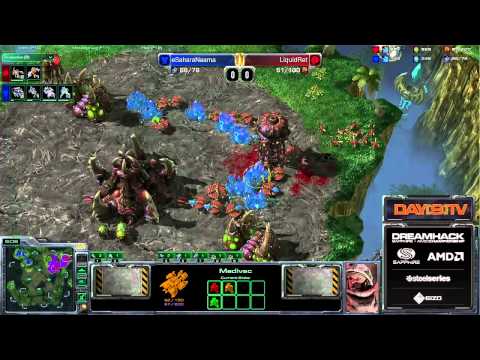 Naama (T) vs Ret (Z) G1 Dreamhack Winter Group 4 - Day 2