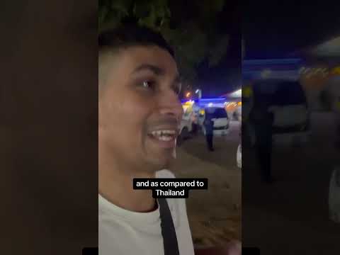 Nightlife in Laos #vlog #travel #laos #nightlife