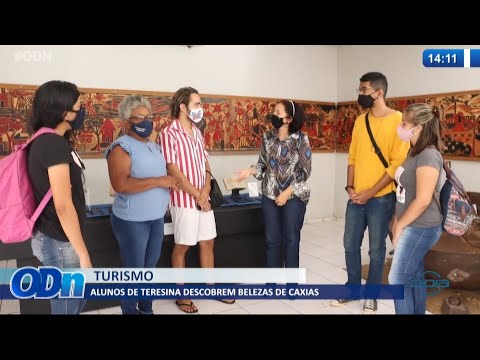 Alunos de Teresina descobrem belezas de Caxias 03 08 2021
