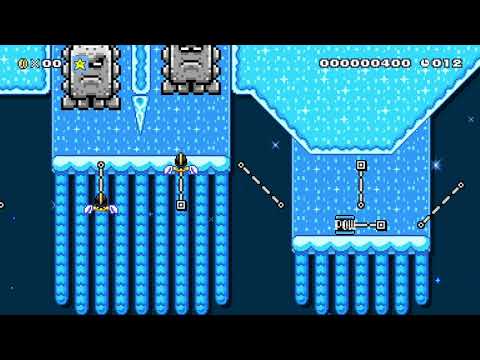 Dashin' Through the Snow ★20s☆ by Warpsiƞ ± - Super Mario Maker 2 - No Commentary 1by