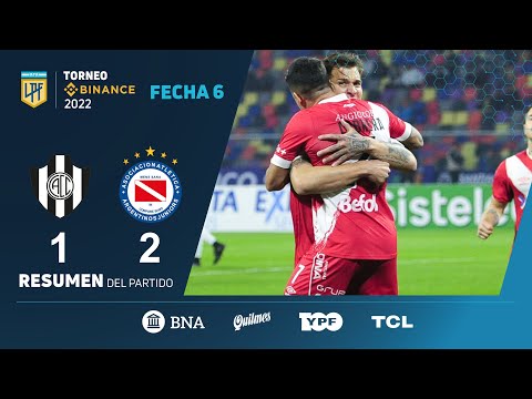 #TorneoBinance | Fecha 6 | resumen de Central Córdoba - Argentinos
