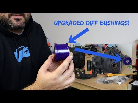 FD RX-7 Diff Mount Bushings and Diff Install (Solo)
