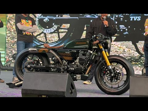 New Tvs Ronin Modified Cafe Racer bike,Price ,Fetures,Spefication,launch 2025!Full Details!