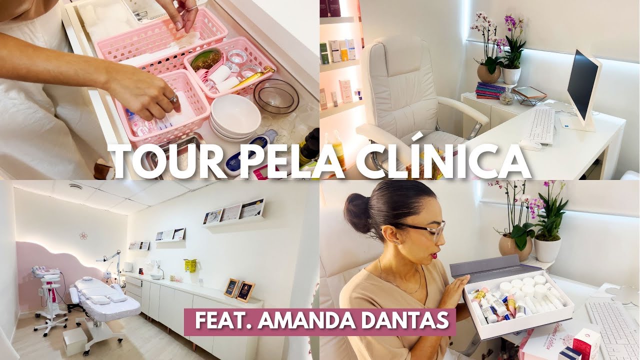 TOUR NA CLÍNICA DE ESTÉTICA - AMANDA DANTAS - FIORI CLINICA