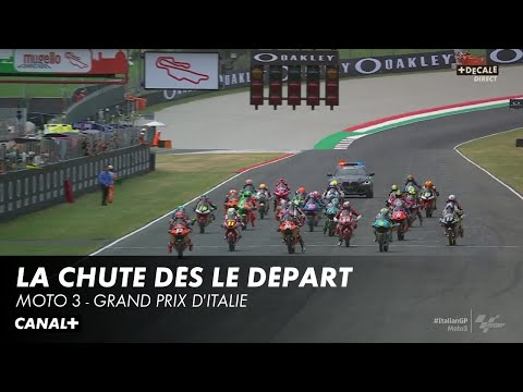 Le départ de la course - Grand Prix d'Italie - Moto 3
