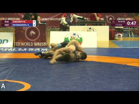 Muradkhan ZINGAROV (RUS) - Davit PATSINASHVILI (GEO).mp4