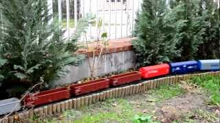 preview picture of video 'PIKO G scale European garden train with sound HD'