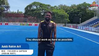  Road to 100 | Aakib Rahim Arif, Mid-fielder & Captain of the Indian Navy