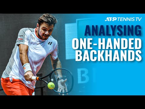 Analysing ATP Tennis Players' One-Handed Backhands!