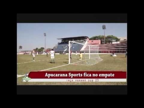 APUCARANA SPORTS FICA NO EMPATE CONTRA PORTUGUESA LONDRINENSE TAÇA PARANÁ SUB -23