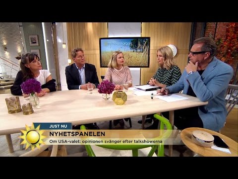 Nyhetspanelen: "Det handlar om personlighet och karisma" - Nyhetsmorgon (TV4)