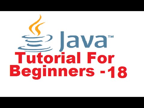 Java Tutorial For Beginners 18 - Classes and Objects in Java