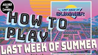 Last Week of Summer video thumbnail