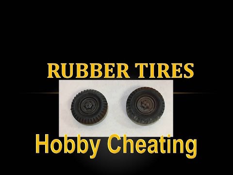 Hobby Cheating 158 - How to Paint Rubber Tires