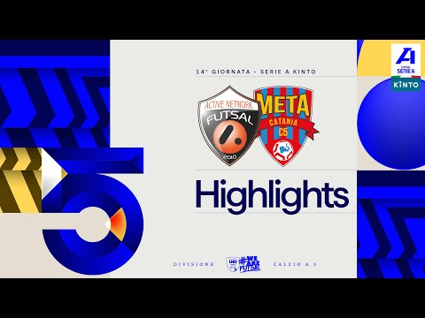 Active Network-Covei Meta Catania 4-8 | Goals and highlights | Matchday 14 | Serie A KINTO 2025/2026