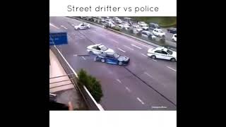 / Street drifter vs police /