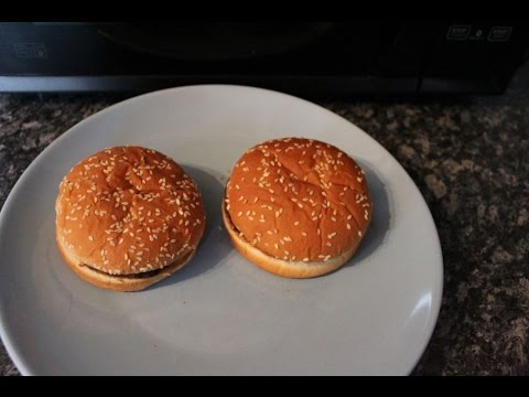 REHEATING FAST FOOD BURGERS!