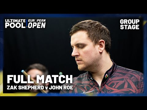 BATTLE FOR TOP OF THE GROUP! | Zak Shepherd v John Roe | European Open | Group stages