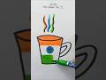 Hot Indian Tea Art Drawing Youtubeshorts Shorts Trending
