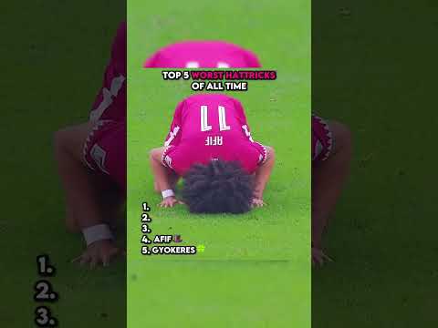 Top 5 worst hattricks of all time #football  #hattrick  #goals