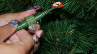 How to troubleshoot a top section not lighting up on your pre-lit Christmas Tree
