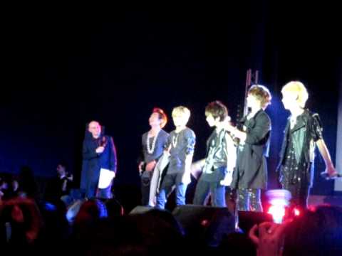 111103 [Fancam] LKFF - SHINee in London 3rd Nov, Goodbye