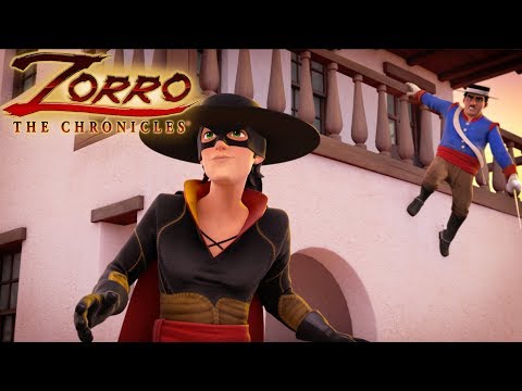 Les Chroniques de Zorro | Episode 25 | CARTE BLANCHE | Dessin animé de super-héros