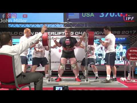 Quintin Meyer - 987.5kg 3rd Place 120kg - IPF World Open Powerlifting Championship 2017