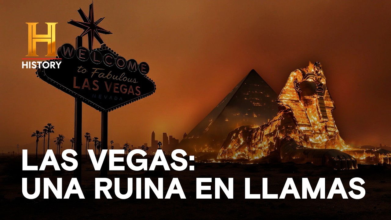 LAS VEGAS: UNA RUINA EN LLAMAS 🔥🎰💀 - La tierra sin humanos
