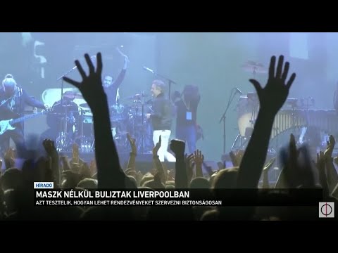 Maszk nélkül buliztak Liverpoolban