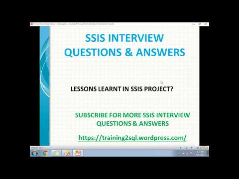 HCL SSIS Interview Questions