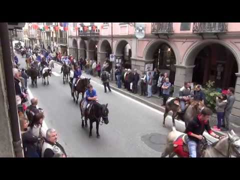 1^P. LA SFILATA DEI CAVALLI : FIERA DI S. LUCA DEMONTE (CN) 12 - 10 - 2014.