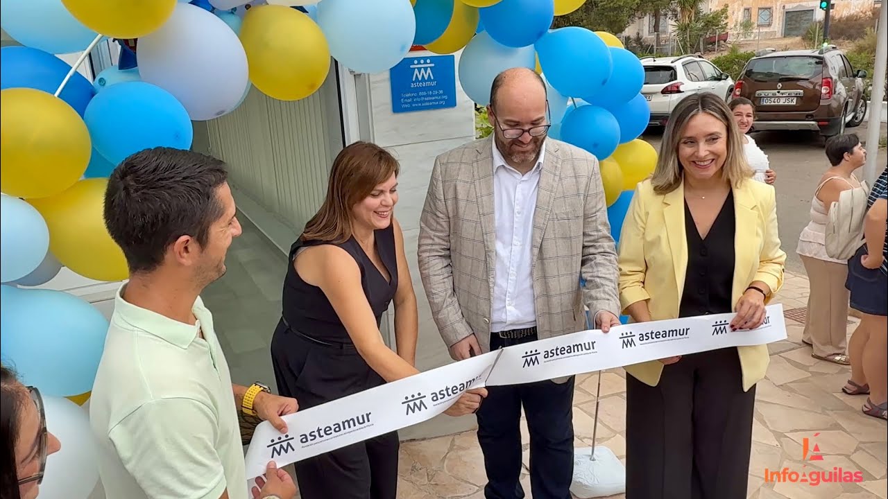 Inaugurada la nueva sede de Asteamur en Águilas