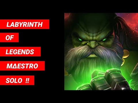 LABYRINTH OF LEGEND  |  MAESTRO  |  SOLO  WITH AEGON  |  MARVEL CONTEST OF CHAMPIONS