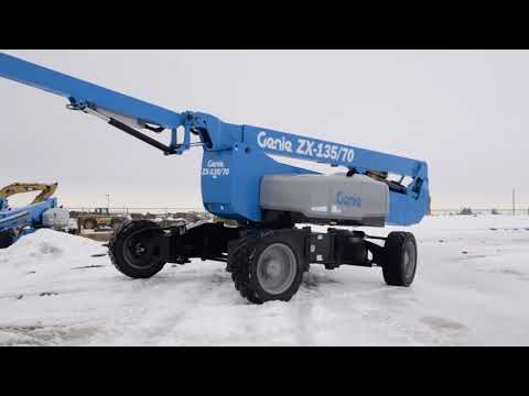 Genie ZX-135-70 Articulating Boom Product Walk-Around
