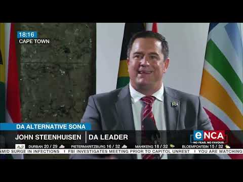 SA alternative SONA Steenhuisen eyes general elections