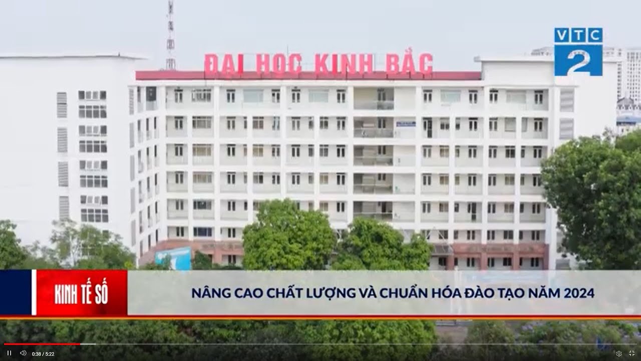 Trường Đại học Kinh Bắc nâng cao chất lượng và chuẩn hóa chương trình đào tạo năm 2024