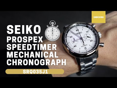 SEIKO PROSPEX SPEEDTIMER Mechanical Chronograph Limited Edition SRQ035J1