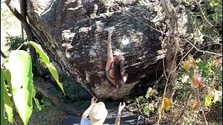 Video thumbnail of Green time, V2. Cocalzinho de Goiás