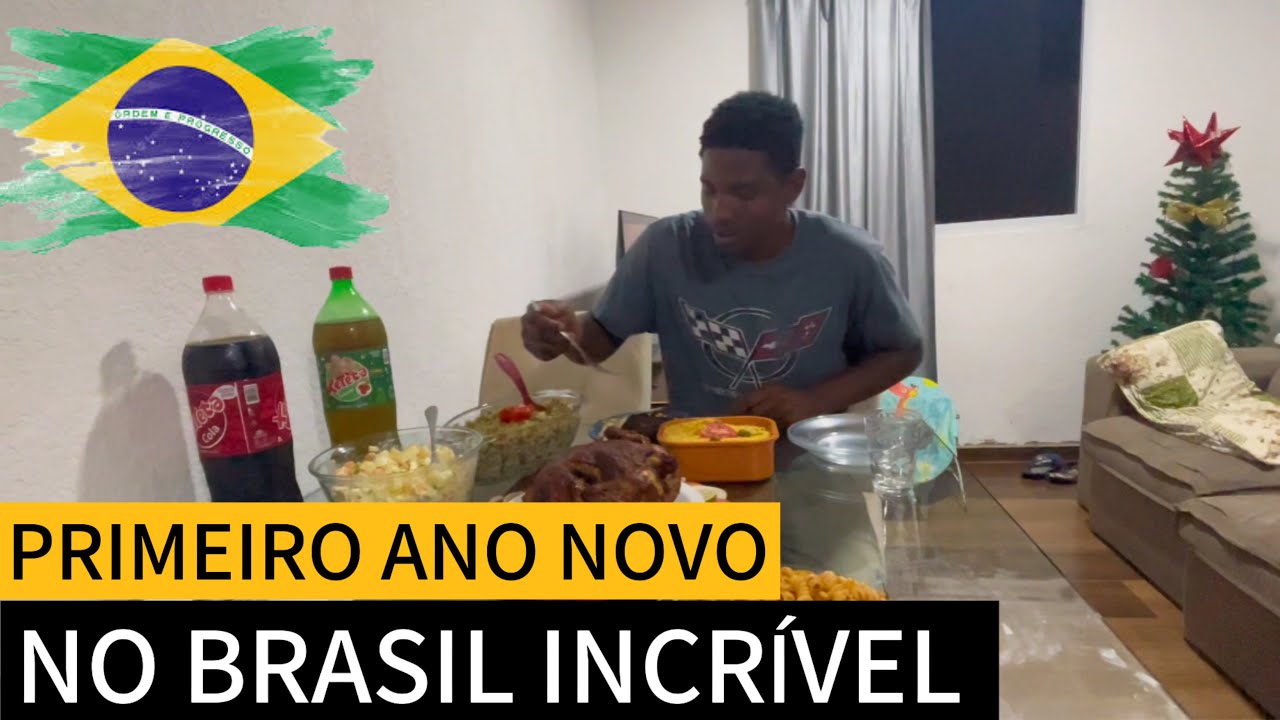 AFRICANO passa o PRIMEIRO ANO NOVO no BRASIL e FICA CHOCADO com a FESTA em CAMPINAS